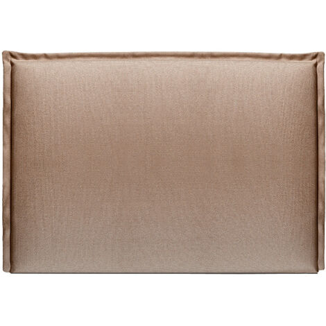 Tête de lit capitonnée en velours Africa Lit 160 - SABLE