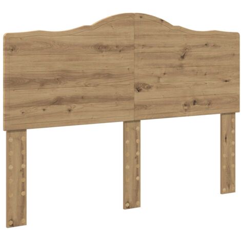 Tête de lit Chêne artisanal 140 cm Bois d'ingénierie