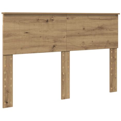 Tête de lit Chêne artisanal 140 cm Bois d'ingénierie vidaXL