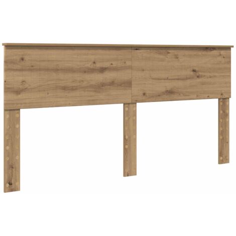 Tête de lit Chêne artisanal 180 cm Bois d'ingénierie