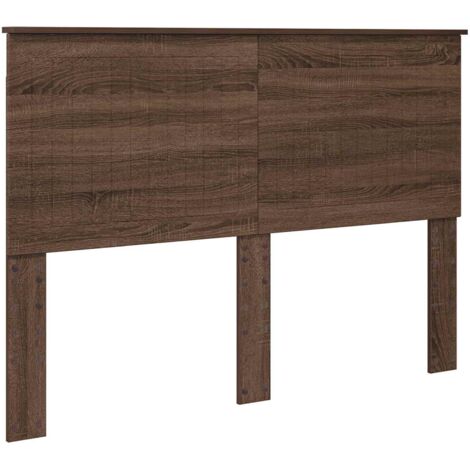 Tête de lit Chêne brun 140 cm Bois d'ingénierie