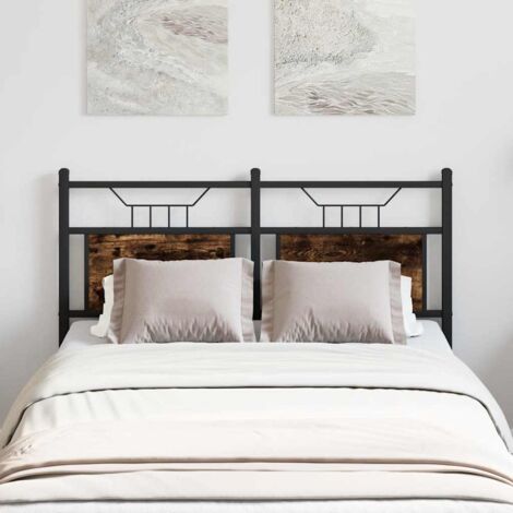 Tête de lit de rangement Blanc 120 cm Bois d'ingénierie