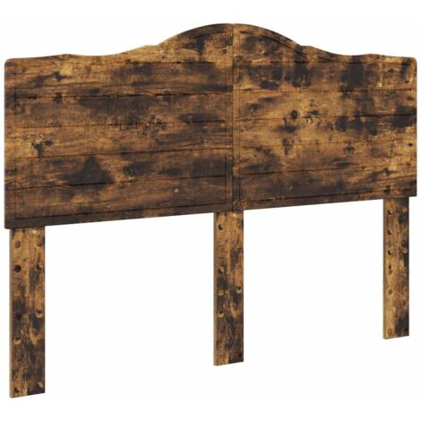 Tête de lit Chêne fumé 140 cm Bois d'ingénierie