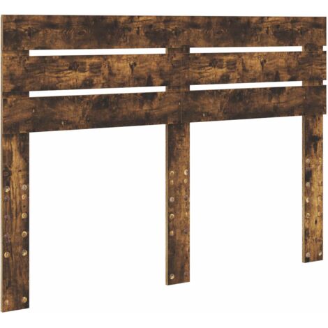 Tête de lit Chêne fumé 140 cm Bois d'ingénierie