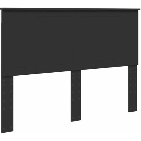 Tête de lit Chêne noir 140 cm Bois d'ingénierie
