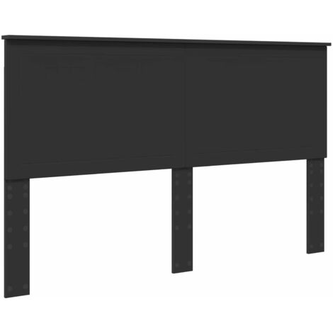 Tête de lit Chêne noir 160 cm Bois d'ingénierie