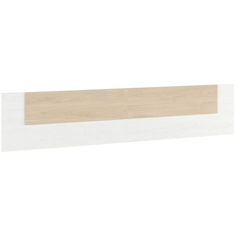 Tête de lit coloris andersen, puccini - Longueur 247 x Profondeur 3,20 x Hauteur 49,8 cm -PEGANE-