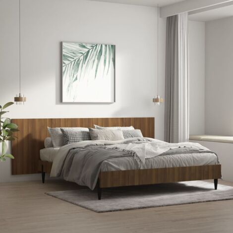 Tête de lit Contemporain Pour Lit adulte | murale Chêne marron 240x1,5x80 cm Bois d'ingénierie 21520 - Brun