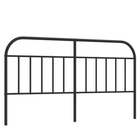 Tête de lit de remplacement métal noir 160 cm