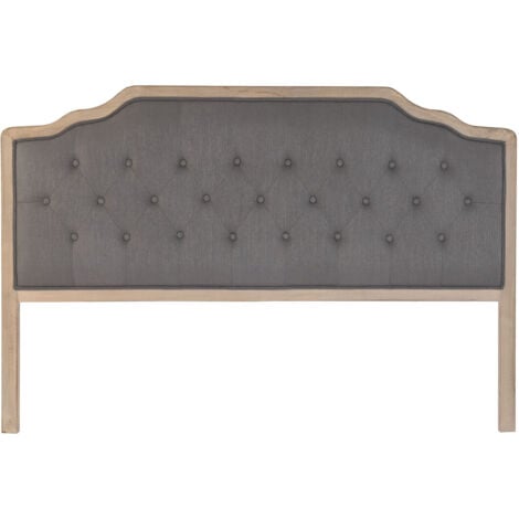 Tête de lit DKD Home Decor Gris foncé Chêne 180 x 10 x 120 cm