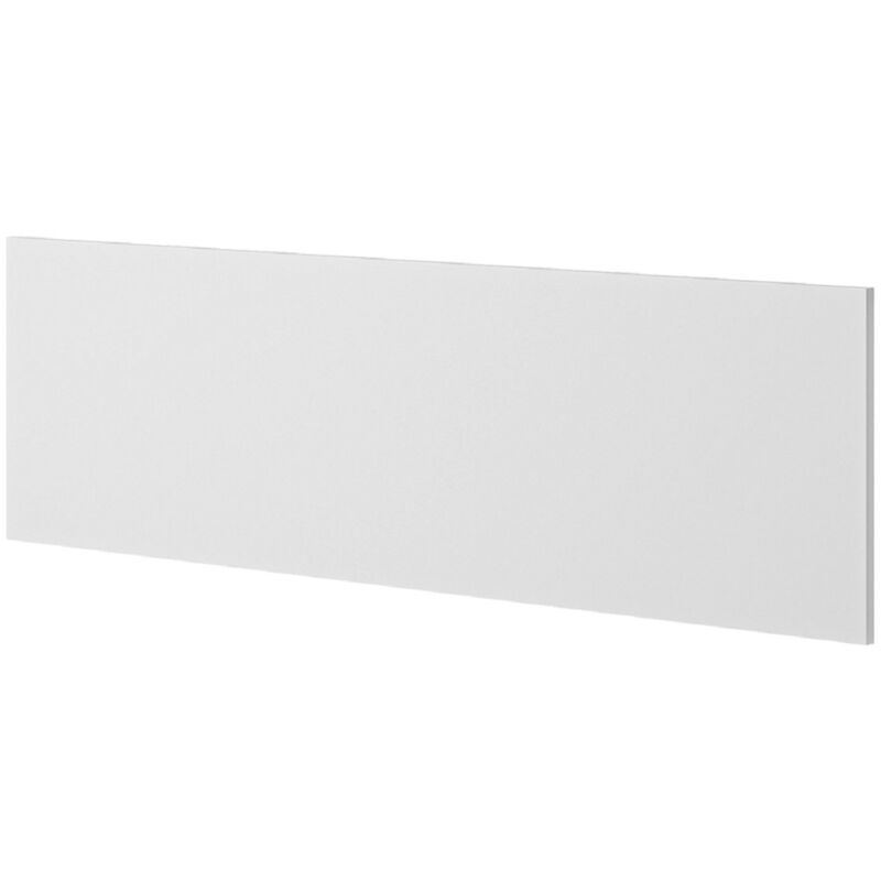 Tête de lit en bois coloris blanc - longueur 158 x hauteur 40 cm