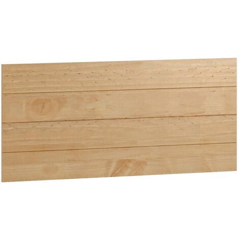 Tête de lit en bois coloris chêne Cambrian - longueur 110 x hauteur 45 cm -PEGANE-