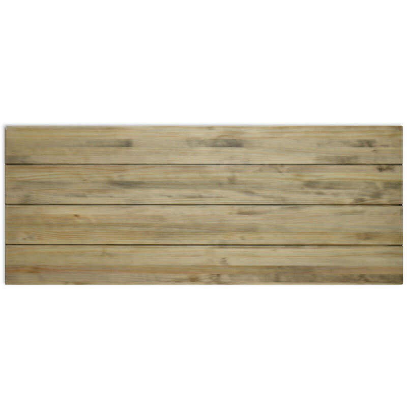 Ds Muebles - Tête de lit en bois massif de pin. 4 baguettes. 160X60x1,8cm.