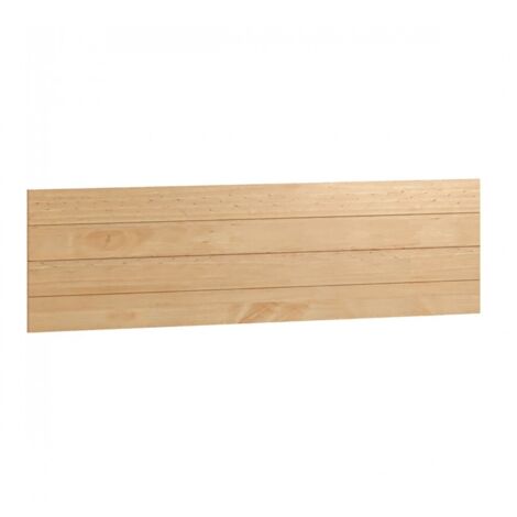 Tête de lit en pin massif coloris Miel - Longueur 155 x Hauteur 45 cm