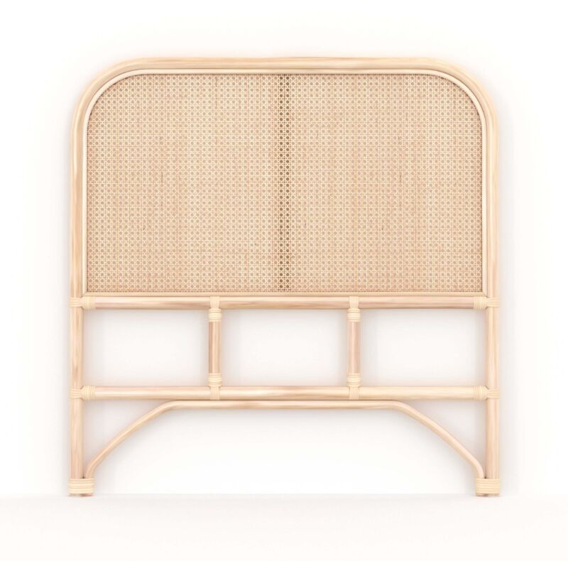 Tête de lit en rotin et cannage 90 cm - NAÏRA Tête de lit en rotin et cannage 90 cm - NAÏRA