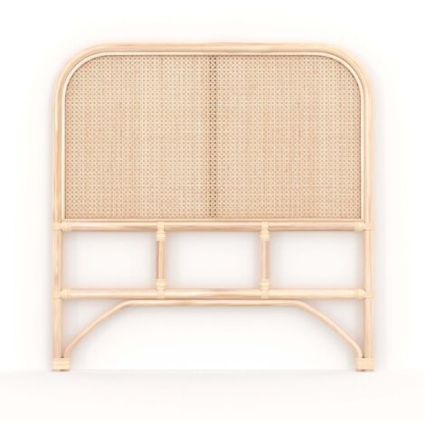 Tête de lit en rotin et cannage 90 cm - NAÏRA