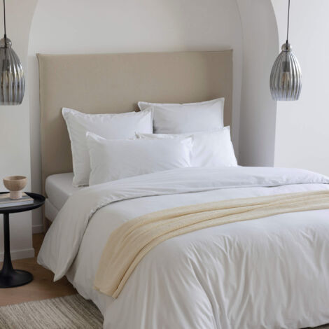 Tête de lit en tissu Almeria Beige 160x120 cm - Someo