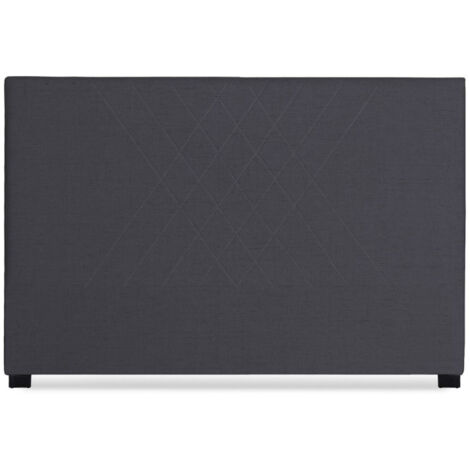 Tête de Lit en Tissu "Jones" 180cm Gris Foncé