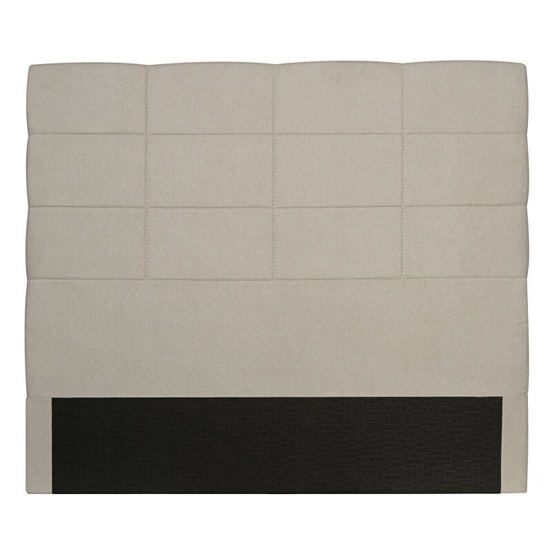 Tête de lit en tissu willy - Beige, Largeur - 160 cm