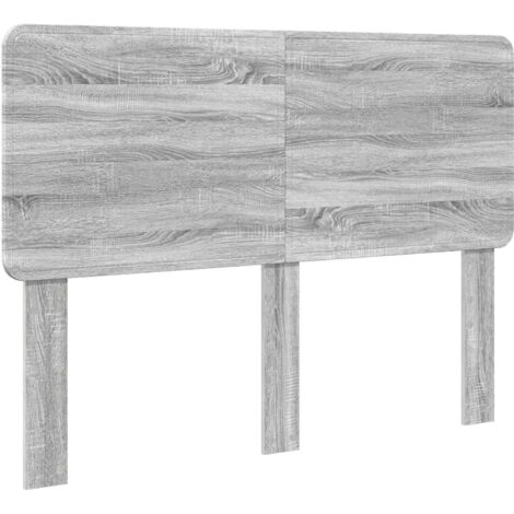 Tête de lit Gris Sonoma 140 cm Bois d'ingénierie