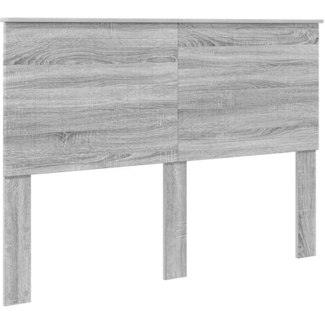 Tête de lit Gris Sonoma 140 cm Bois d'ingénierie