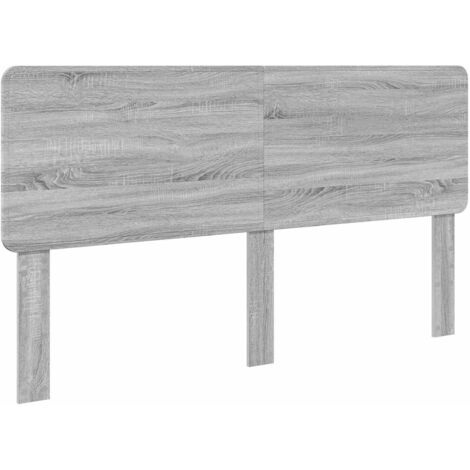 Tête de lit Gris Sonoma 180 cm Bois d'ingénierie
