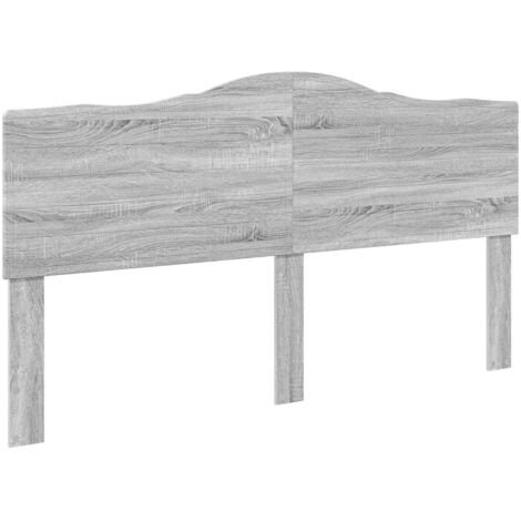 Tête de lit Gris Sonoma 180 cm Bois d'ingénierie