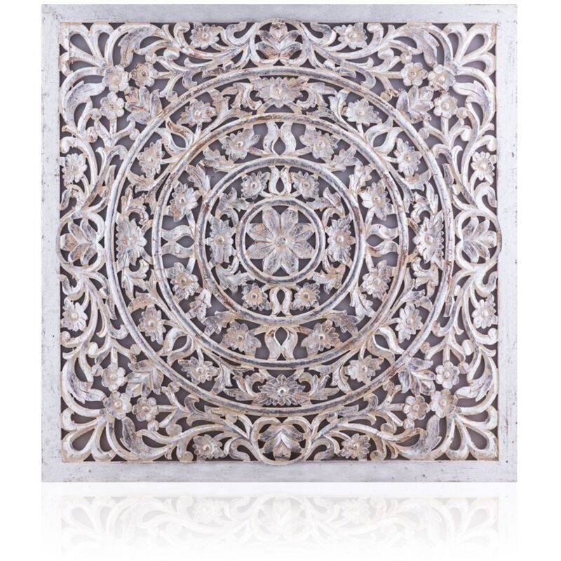 Tête de lit Hypnoz 140cm Bois Argent