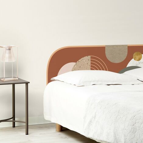 Tête de lit L140xH 70cm Arche - Terracotta