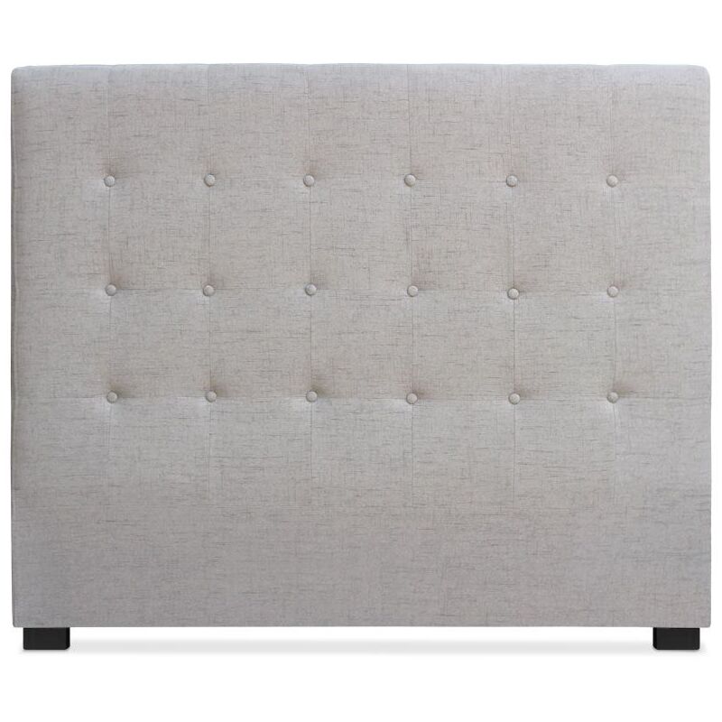 COTECOSY T&ecirc;te de lit luxor 140cm tissu beige