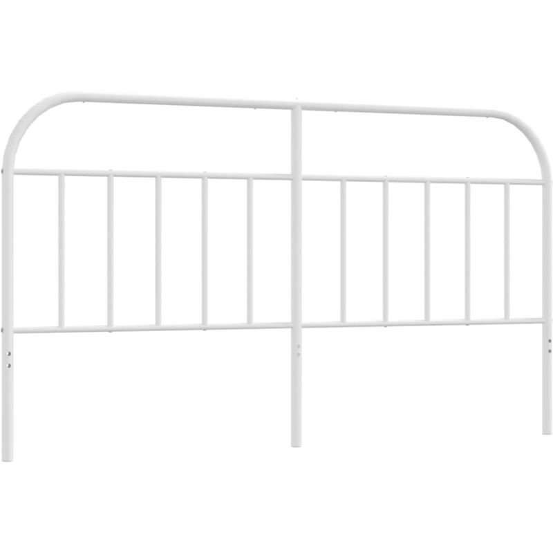 Tête de lit métal blanc 160 cm vidaXL