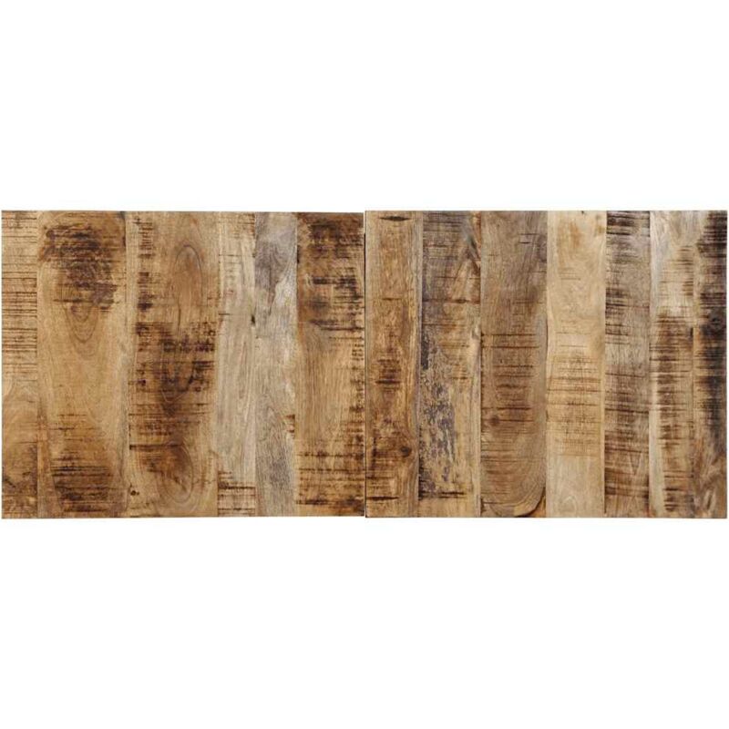 vidaXL Tête de lit 120 cm bois de manguier brut massif