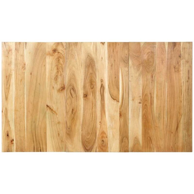 Tête de lit 140 cm bois d'acacia massif Vidaxl