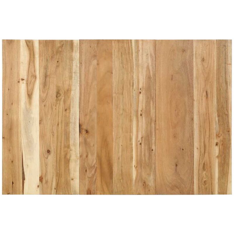 Tête de lit 120 cm bois d'acacia massif Vidaxl
