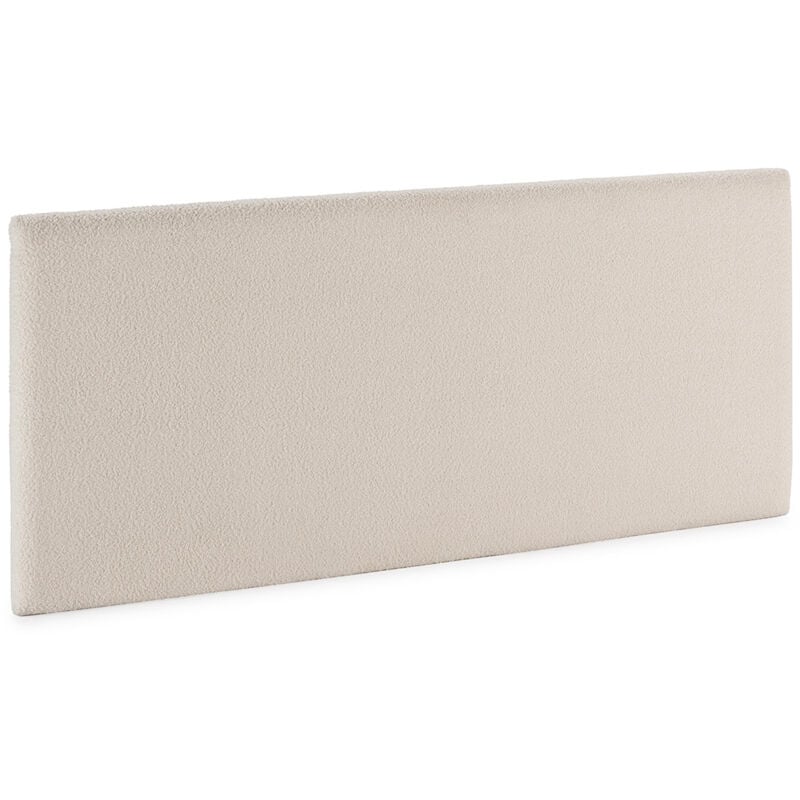 Vs Venta-stock - Tête de lit Niebla 160x60 cm Imitation tissu mouton beige