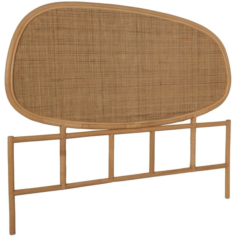 Sweeek - Tête de lit en rotin naturel 140 cm