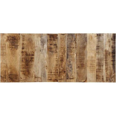 Tête de lit-Panneau de lit-Accessoire de Lit 120 cm bois de manguier brut massif 113290