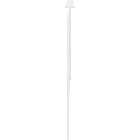 Tête de lit-Panneau de lit Blanc Brillant 180 cm Bois d'ingénierie 869237