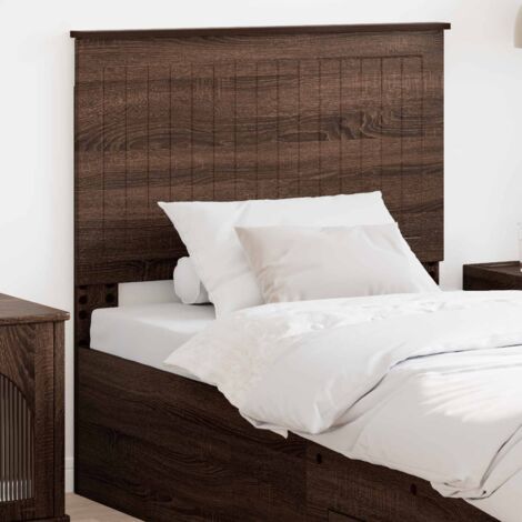 Tête de lit-Panneau de lit Chêne brun 90 cm Bois d'ingénierie 809674