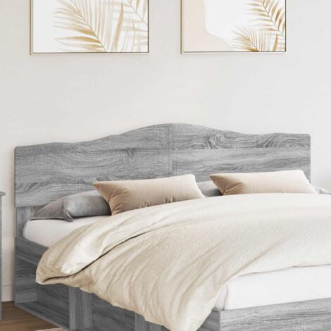 Tête de lit-Panneau de lit Gris Sonoma 180 cm Bois d'ingénierie 264587