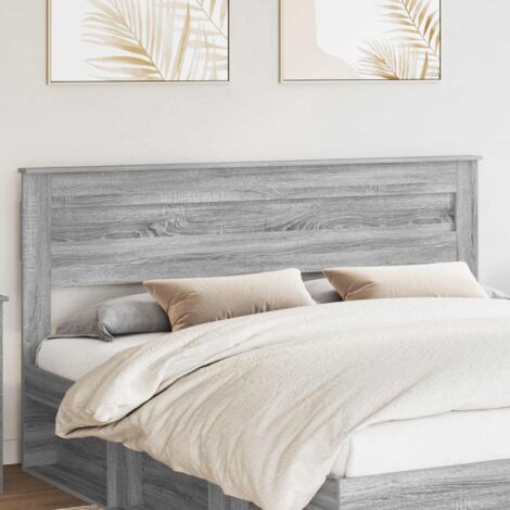 Tête de lit-Panneau de lit Gris Sonoma 180 cm Bois d'ingénierie 976305