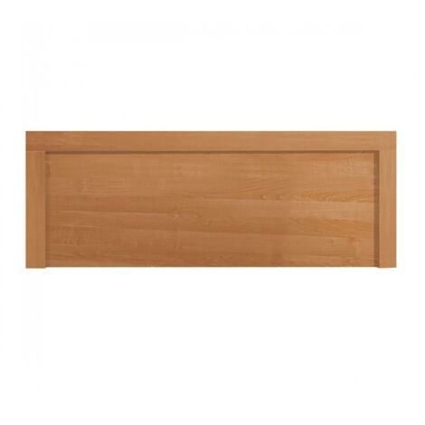 Tête de lit pour lits de 135 et 150 cm avec moulure couleur cerisier - Longueur 155 x Hauteur 60 x Profondeur 3 cm