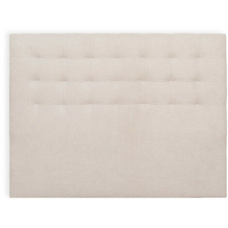Tête de lit rembourrée Wabi Home rembourrée en polyester , au style romantique