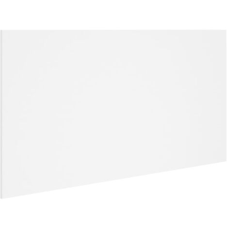 BONNEVIE Tête de lit Résistante et économique, Panneau de lit, Blanc 160x1,5x80 cm Bois d'ingénierie OIB5202E