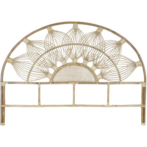 Tête De Lit Rotin 178X4X127 Naturel Marron