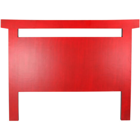 Tête De Lit Sapin Mdf 160X4X120 Rouge