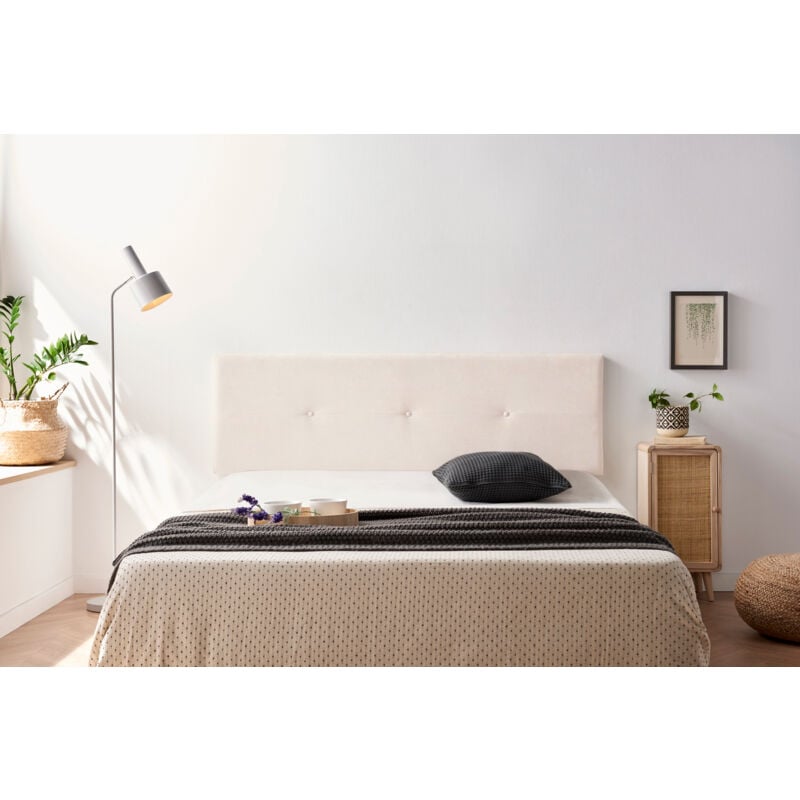 Tête de Lit Tapisée napoli Aqualine 90x50x5 cm Moonia