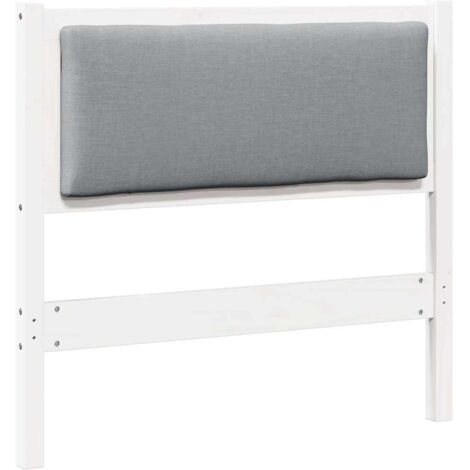 Tête de lit，Décoration murale Autre Blanc 100 cm Bois massif en pin CFW364758