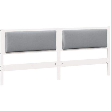 Tête de lit，Décoration murale Autre Blanc 180 cm Bois massif en pin CFW738585