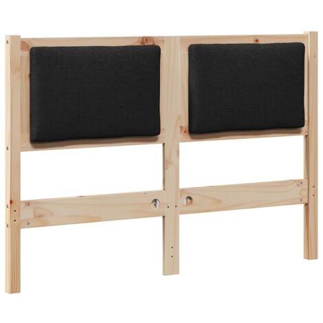Tête de lit，Décoration murale Autre Marron 120 cm Bois massif en pin CFW707571
